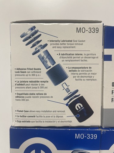 Case Of 12 Genuine Mopar Engine Oil Filter 04892339BE 50057786 MO-339 New - Picture 3 of 6