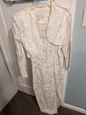 Vintage Scott McClintock Lace Trim Dress and Jacket Size 6 and Tea/f Jacket