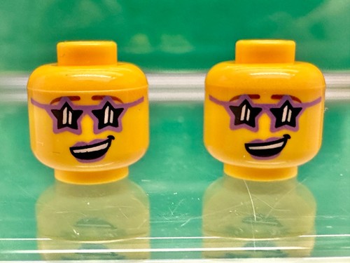 LEGO Minifigure Head, Female, Male, Different Series Sets, 55 Types, 1 Piece - Picture 3 of 56