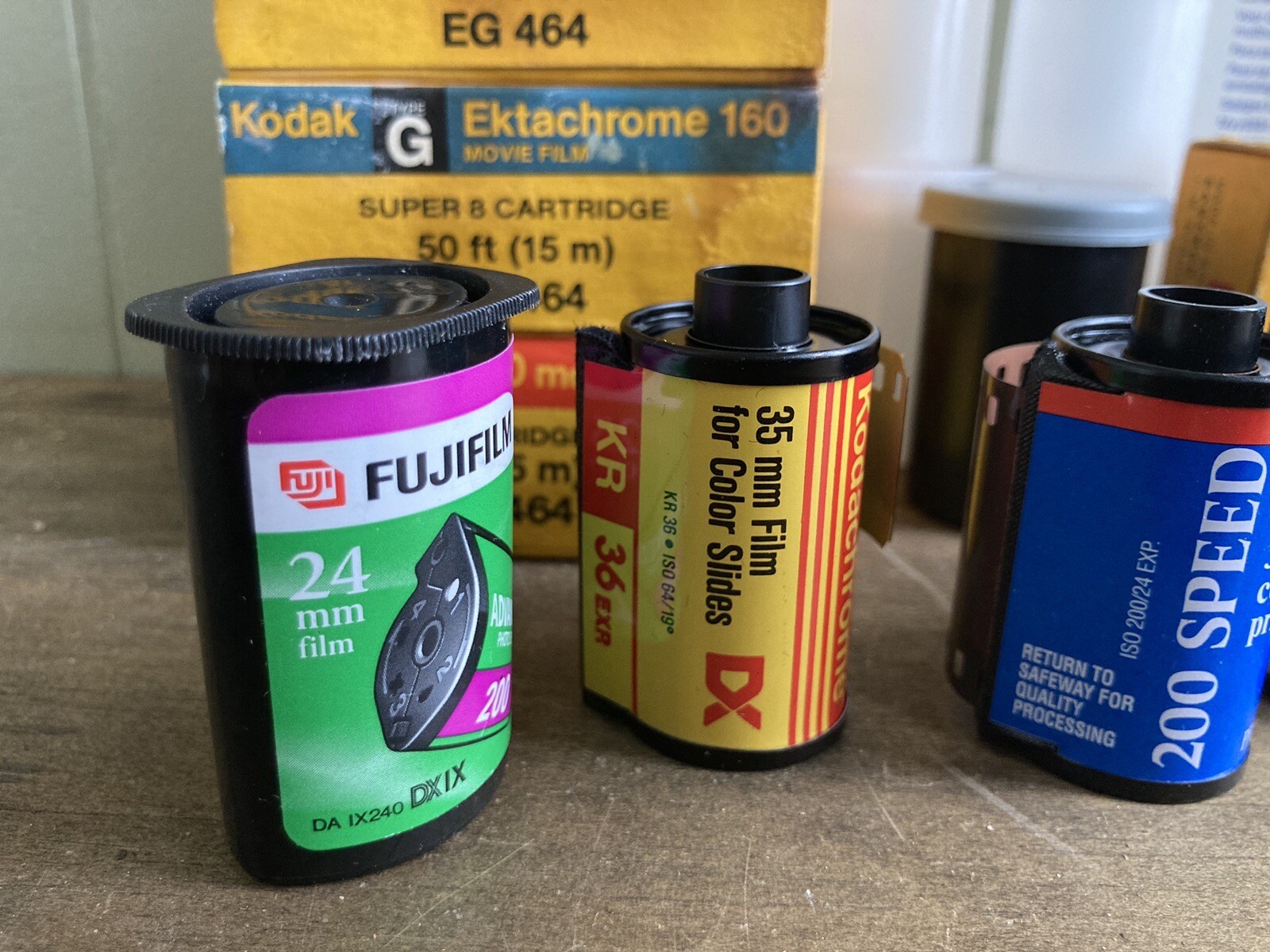 Lot of Various Film 35mm, Super 8, Instant + Point & Shoot Disposable