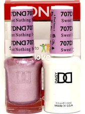 DND Daisy Gel Polish Soak Off 0.5fl.oz LED/UV Duo DND707- Sweet Nothing