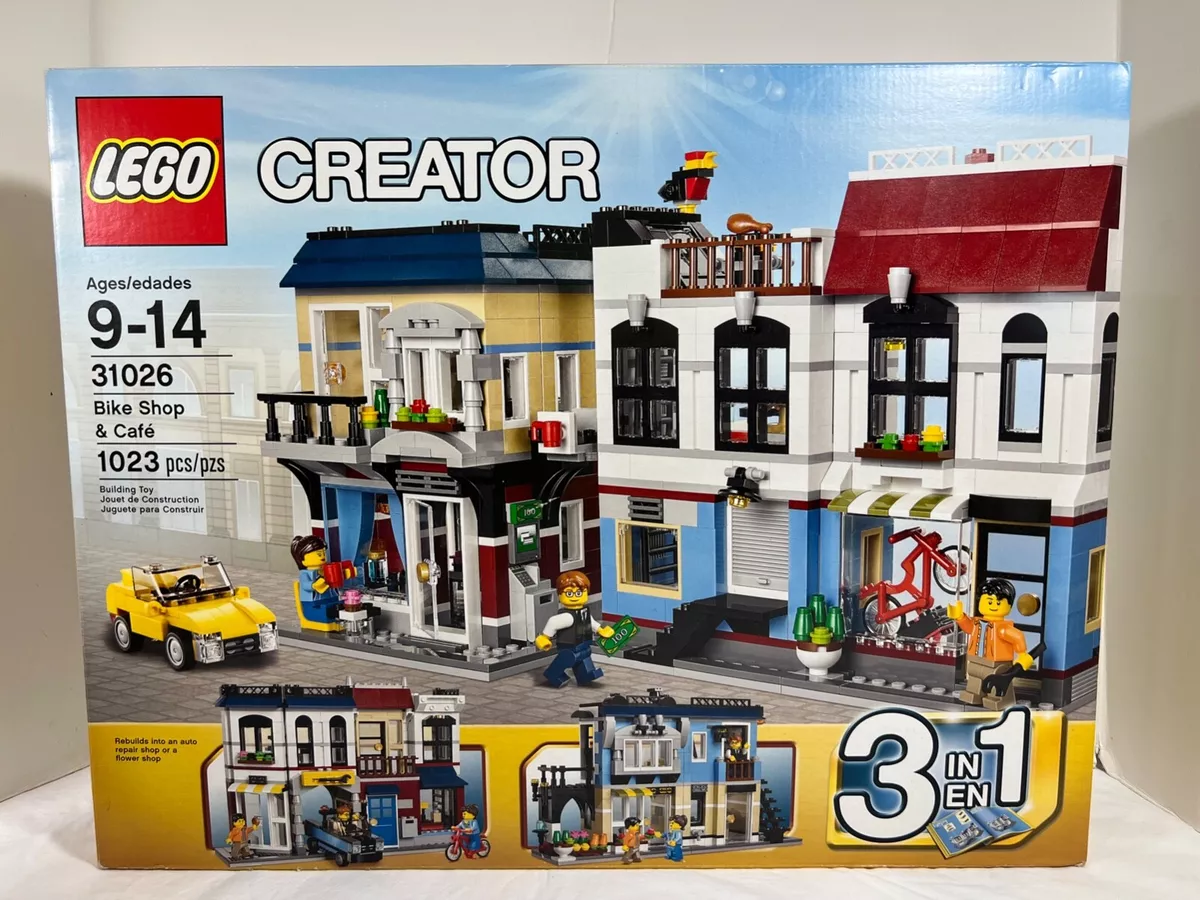 LEGO Creator 3 in 1 set# 31026 - City Bike Shop &amp; Cafe NEW! 673419209205 | eBay