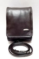 Travelon Brown Leather Should Bag Hip Bag Small Size New Detachable Strap
