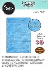 Sizzix  Dies  3D TEXTURE IMPRESSIONS - EMBOSSING FOLDER - SILVERWARE - #666047