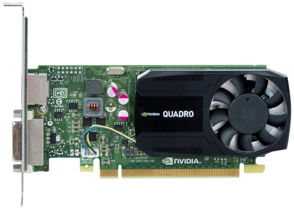 Graphic Card NVIDIA Quadro K620 Pny 2GB 1x Display Port Dvi-I Cuda 128-BIT - Image 2 of 2