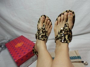 tory burch sandals cheetah