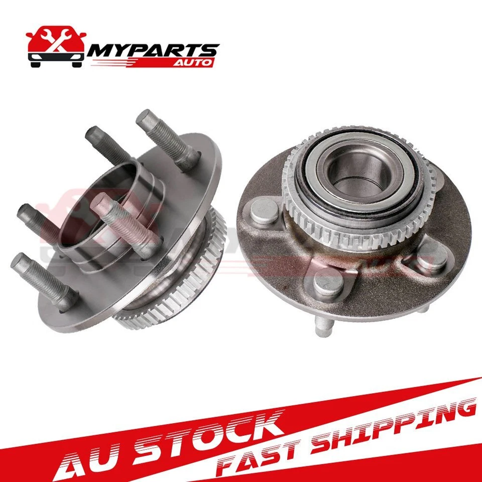 2 x Front Wheel Bearing Hubs Hub for Ford Falcon AU BA BF Territory 2WD (Pair) - image 3 of 4