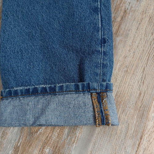 WOMENS Levis 501 Button Fly Blue Jeans Size 30x30 Actual 30x29 - Picture 8 of 12