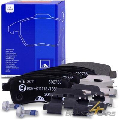 ATE BREMSBELÄGE SATZ HINTEN FÜR RENAULT CLIO 5 MEGANE 3 4 SCENIC 3 FLUENCE ZOE