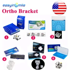 Dental Ortho Bracket MINI Braces Self Ligating Metal/Ceramic Braces Roth/MBT 345