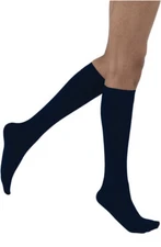 JOBST Opaque SoftFit 15-20 mmHg Closed Toe Knee High Compression Stocking, Navy