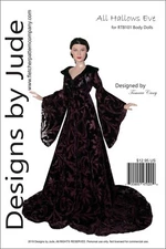 Hallows Eve Doll Sewing Pattern for 16.5" RTB101 Body Dolls Grace Tonner