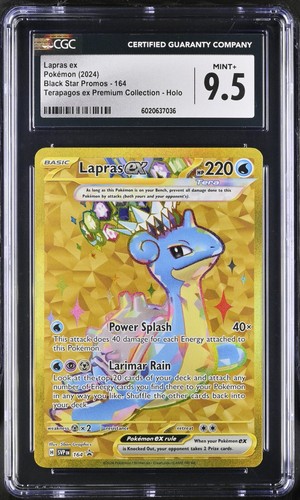 Lapras ex Pokemon (2024) Black Star Promos - 164 Terapagos ex Premium Collection