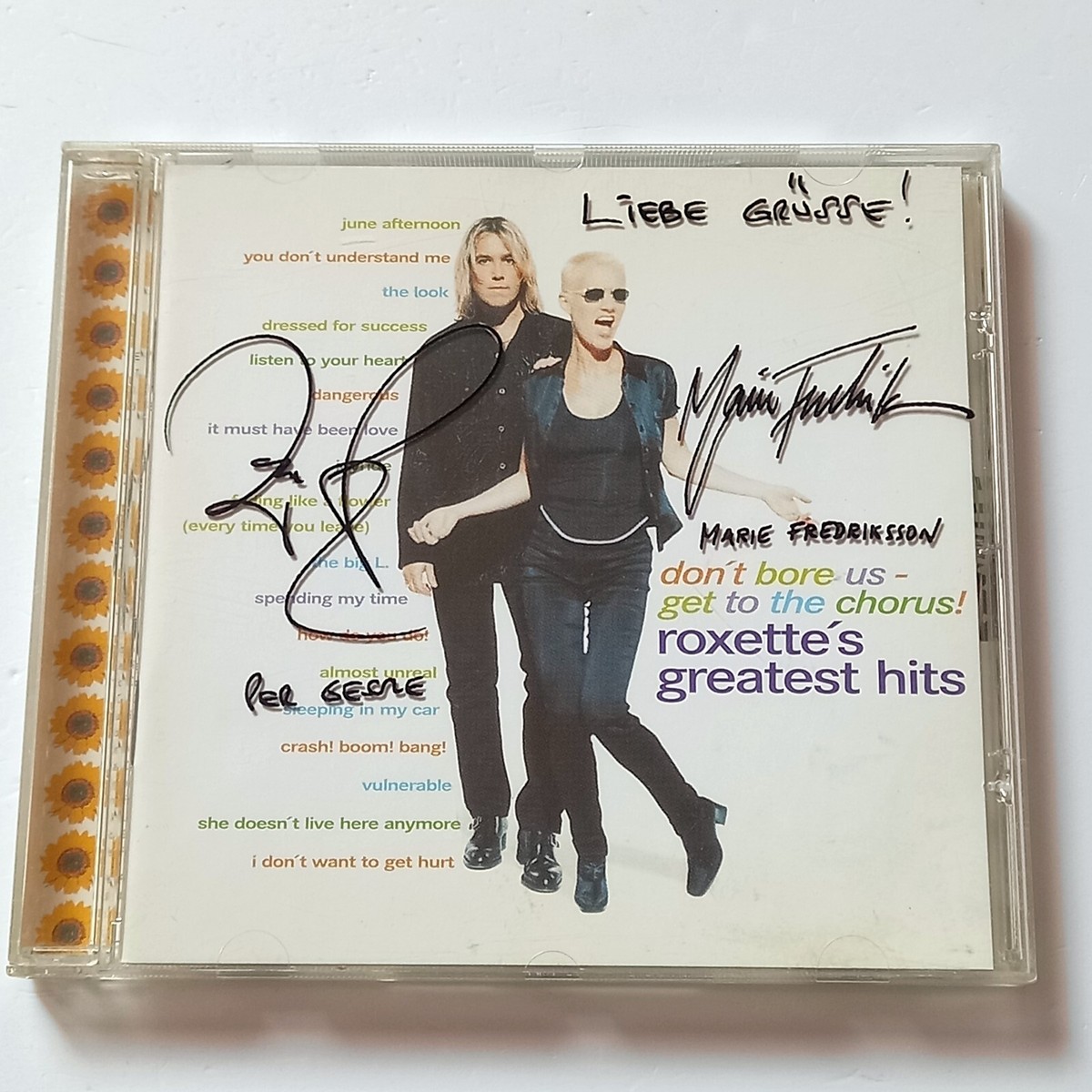 Roxette Dont Bore Us-get to The Chorus-greatest Hits CD for