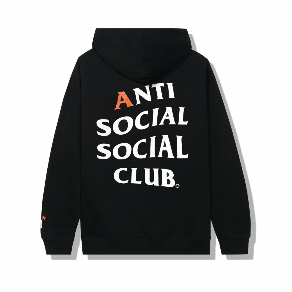 パーカー・フーディ [Anti Social Social Club] x MASTER MIND MMOTCH Hoodie Anti Social Social Club x Mastermind Mind Black Hoodie NWT