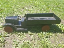 Sonny Son-ny Dayton Dump Truck 1920s Large 25" Vintage Antique Pressed Steel Toy