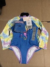 Tommy Bahama Kids' 3-piece Swim Set with bucket hat , Seahorse design