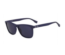 1 Unit New Lacoste Matte Blue Sunglasses 56-18-145 603