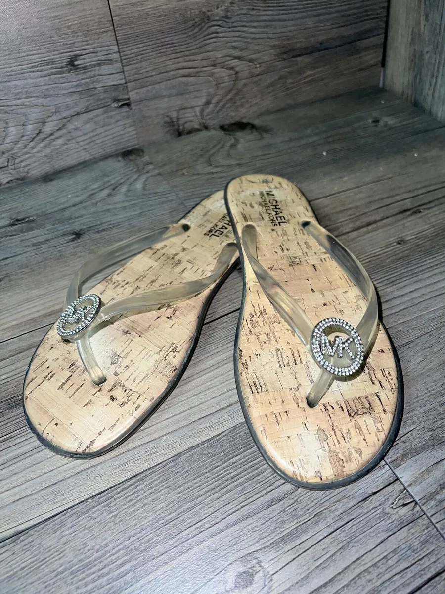 Michael kors sale clear sandals