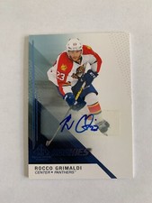 2014-15 SP Game Used Autographs Blue #157 Rocco Grimaldi - Florida Panthers