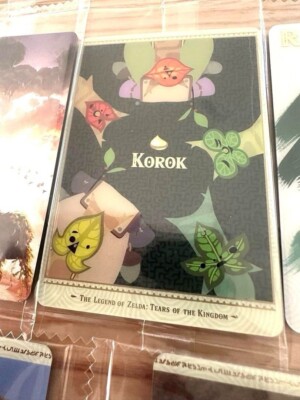 The Legend of Zelda Tears of the Kingdom Wafer Card Complete All