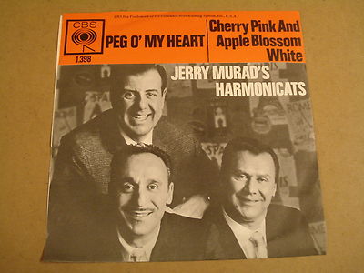 45T SINGLE / JERRY MURAD'S HARMONICATS - PEG O' MY HEART