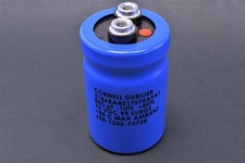 Cornell Dubilier Aluminum Electrolytic Capacitor Screw Terminal 75V 850uF