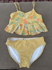 Girl's Art Class 2-Piece Bikini Quick Dry Swimsuit Swim Size L 10/12 (AH)