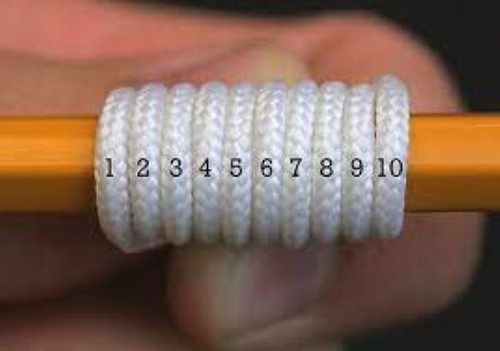 25-300ft 1.4 mm White Lift Pull String Cord for Shades, Honeycomb, Window Blinds - Picture 2 of 2