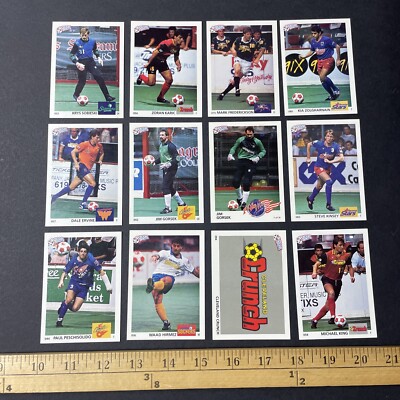 Lot Of Vintage 1991 Soccer Shots Trading Cards Sports Card Lot MLS