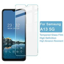 For Samsung Galaxy A13 5G Clear 9H Tempered Glass Screen Protector Case Friendly