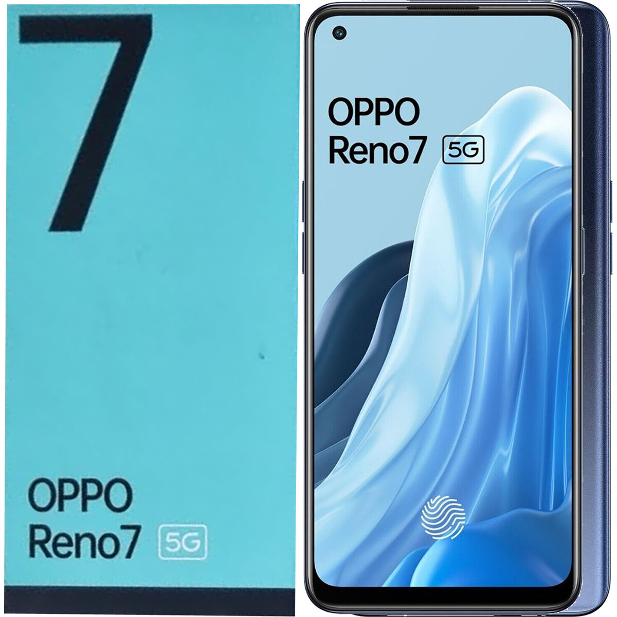 NEW Oppo Reno7 5G Starry Black 256GB + 8GB Dual-SIM Unlocked GSM CPH2371