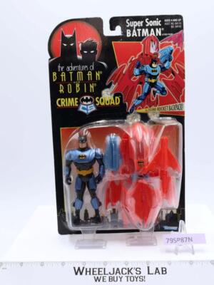 Super Sonic Batman The Adventures of Batman and Robin Crime Squad 1996 MOSC