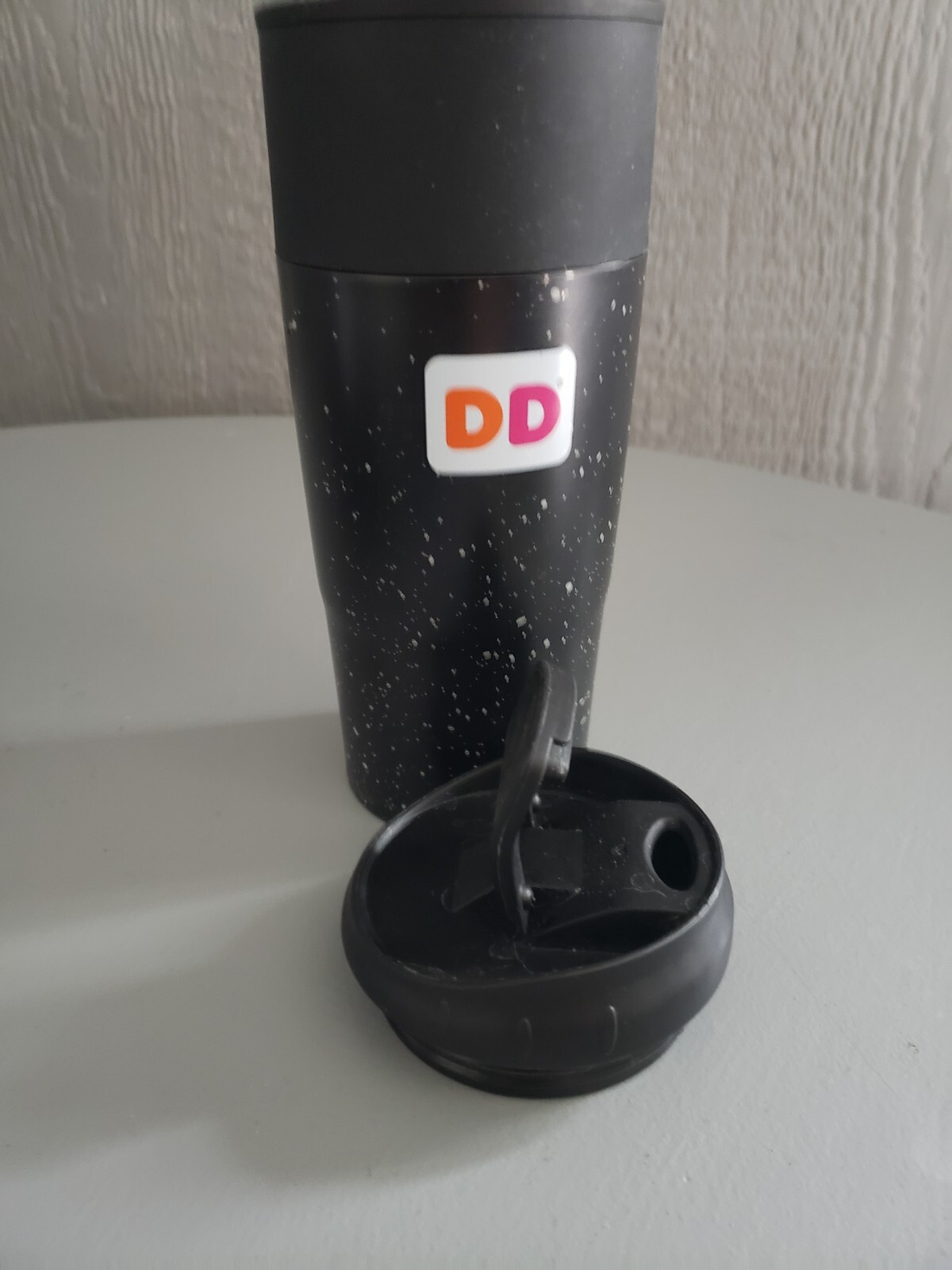 Dunkin Donuts 16 oz Travel Mug black refill cup eBay
