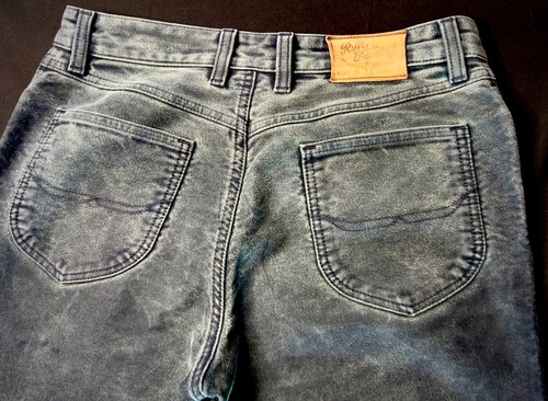 RM WILLIAMS DAMAS estilo moleskin JEANS NEGRO TALLA L UK 12 denim cepillado confort - Imagen 2 de 10