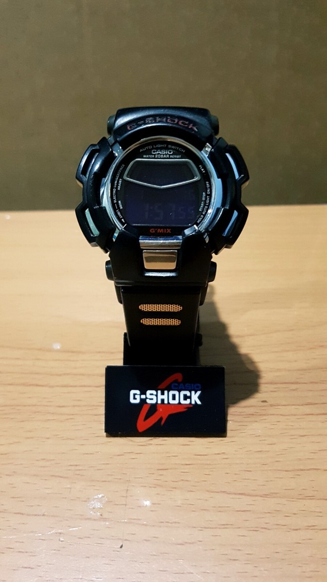 Vintage G-Shock GM-100 Black Purple G-MIX Nirvana 90' Music
