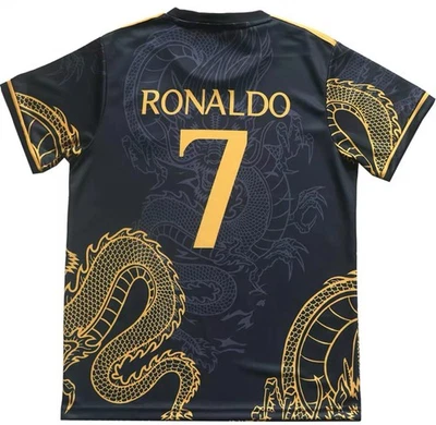 KIDZTRENDZ Kinder Jungen Mädchen Erwachsene Ronaldo Fußball Fans 3D-gedruckte T-Shirts Tops NEU
