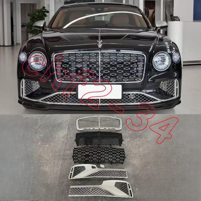 upgrade 2025 Mulliner style Front Grille Trim For Bentley Flying Spur 2020-2024
