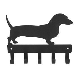 Long Haired Dachshund Cat Set Hook Baseball Wall Decor Animal Eye Holder