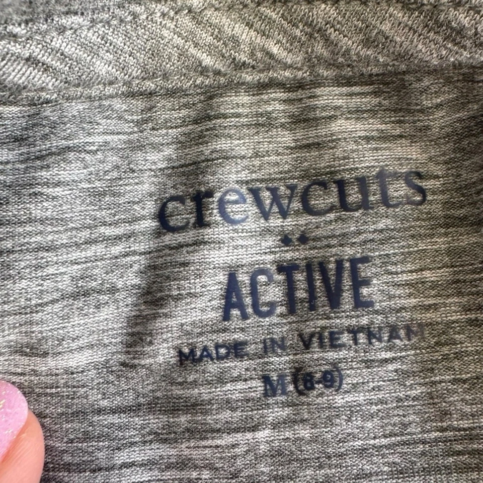 Crewcuts Kids Polo Shirts Set of three Size MEDIUM 8/9 - Blue, Green, Gray - Image 4 of 4