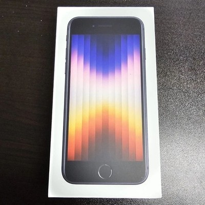 New Sealed Apple iPhone SE 3rd Gen (2022) A2595 128GB/256GB Factory Unlocked US