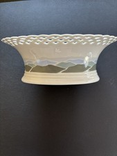 Wallendorf Porzellan Durchbruchschale Maritim Möwen & Meer ca. 20x16x7 cm