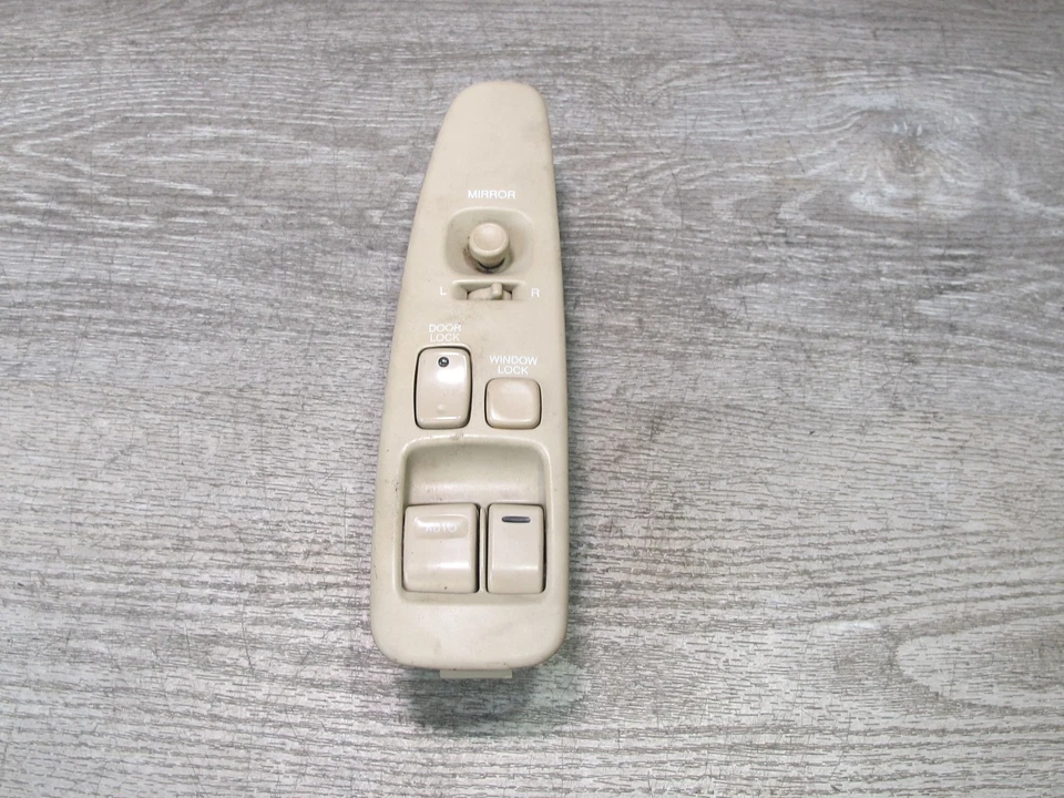 92-00 LEXUS UZZ30L SC300 SC400 LEFT & RIGHT DOOR WINDOW MIRROR SWITCH SET OEM - Image 3 of 4