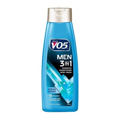 VO5 Men3 in 1 Shampoo Conditioner and Body Wash With 5 Oils and 5 Vitamins 15oz
