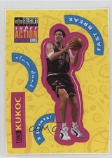1996 Collector's Choice SuperAction Stick 'ums Stickers Series 2 Toni Kukoc 15iu