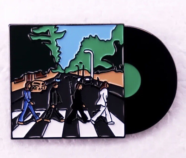 Beatles Abbey Road Inspired Enamel Pin Badge Bag Backpack Clothes Hat