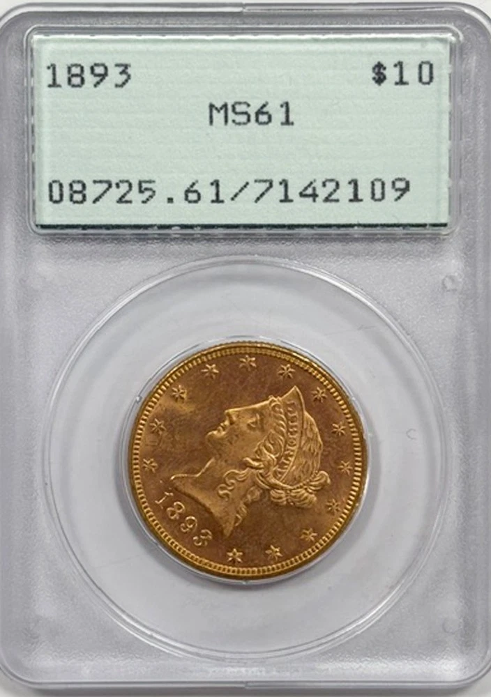 1893 Year Eagle $10 US Gold Coins (Pre - 1933) for sale | eBay