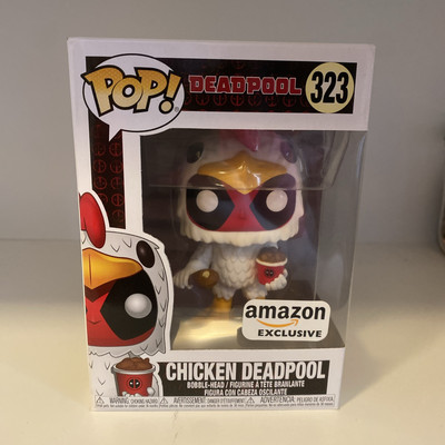 Funko Pop! Vinyl: Marvel - Chicken Deadpool - Amazon (Exclusive) #323
