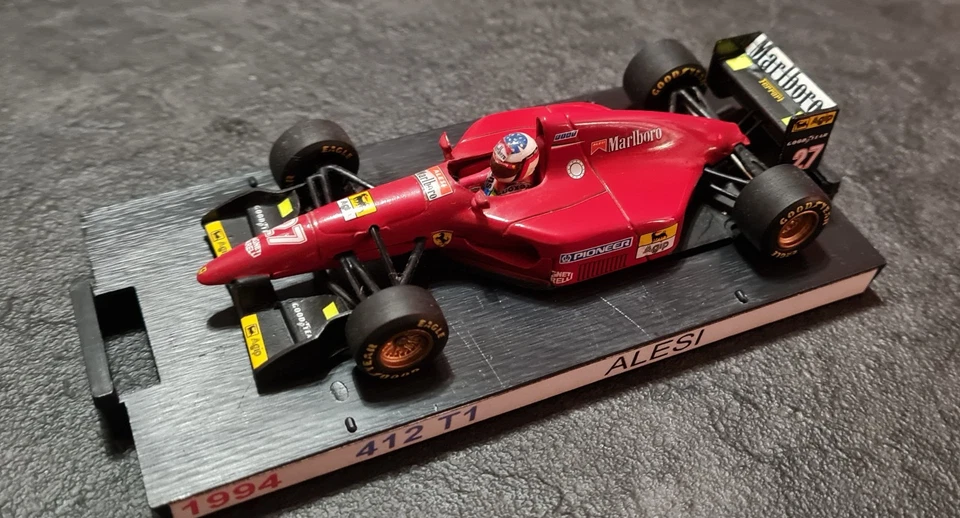 Modellino F1 1:43 Ferrari 412 T2 1994 – Jean Alesi - Minichamps - Immagine 4 di 4
