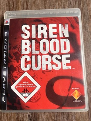 Sony Siren: Blood Curse PS3 PAL USK 18 Horror Survival-Horror Blu-ray Disc